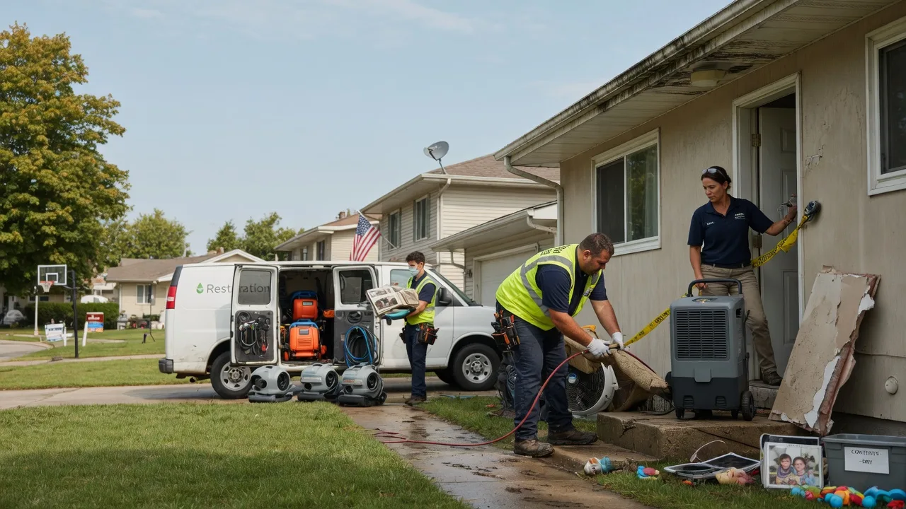 Water Damage Restoration in New Haven, OH near me
